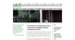 Desktop Screenshot of highfidelitypropertymanagement.com